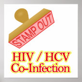 HIV - HCV Co-Infektion Poster (Vorne)