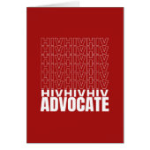HIV HIV-Advocate (Vorne)