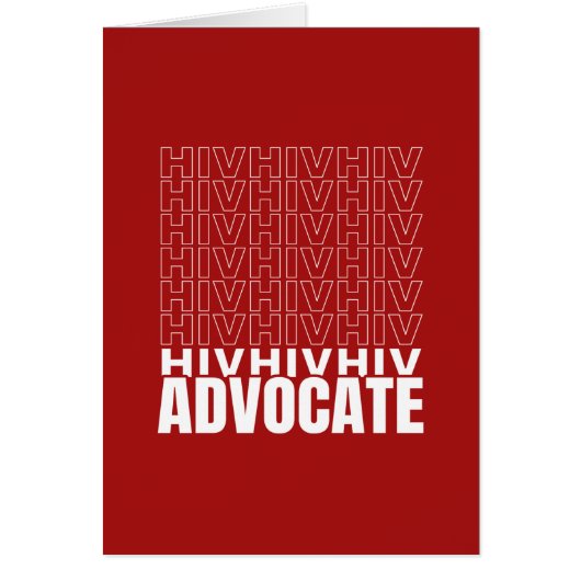 HIV HIV-Advocate (Vorne)