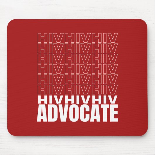 HIV HIV-Advocate Mousepad (Vorne)