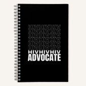 HIV HIV-Advocate Notizblock (Vorderseite)