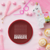 HIV HIV-Advocate Pappteller (Party)