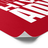 HIV HIV-Advocate Poster (Ecke)