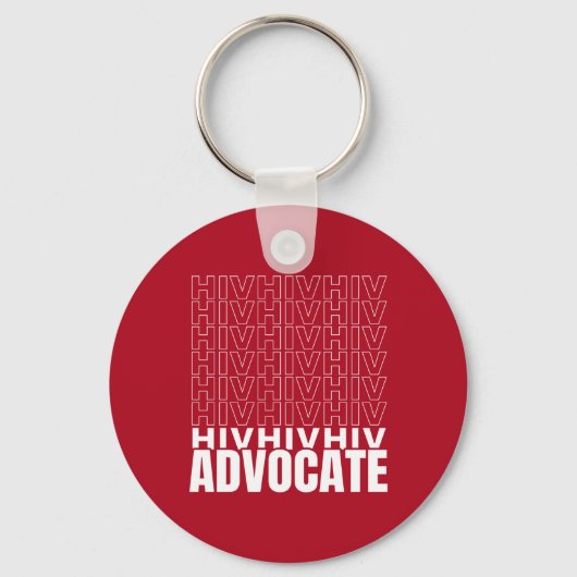 HIV HIV-Advocate Schlüsselanhänger (Vorderseite)