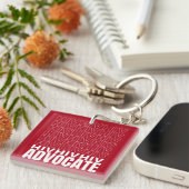 HIV HIV-Advocate Schlüsselanhänger (Vorderseite rechts)