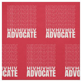 HIV HIV-Advocate Stoff (Muster)