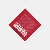 HIV HIV HIV Fürsprecher Serviette (Ecke)