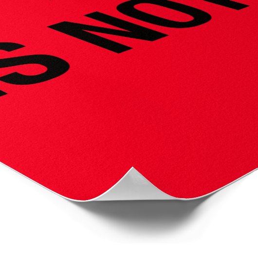 HIV ist kein Verbrechen - HIV Stigma Bewusstsein Poster (Ecke)