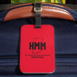 HIV-Modernisierungsbewegung Indiana Gepäckanhänger