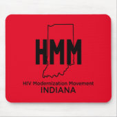 HIV-Modernisierungsbewegung Indiana Mousepad (Vorne)