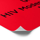 HIV-Modernisierungsbewegung Indiana Poster (Ecke)