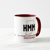 HIV-Modernisierungsbewegung Indiana Tasse (VorderseiteRechts)