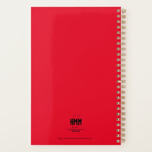 HIV Modernization Movement Indiana Planer (Rückseite)