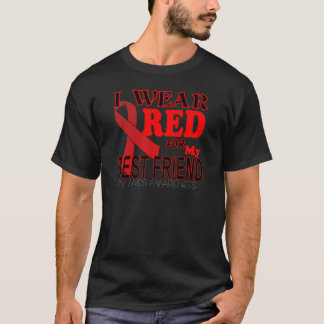 HIVaids-BEWUSSTSEIN für BESTER FREUND Bewusstsein T-Shirt