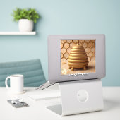 "Hive Architecture Art" Aufkleber (Laptop auf Schreibtisch)