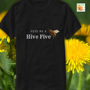 HIVE Fünf Bienenhalter Geschenkeliebhaber T-Shirt
