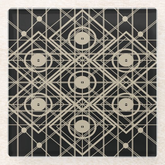 Hive Mind Glass Coaster Glasuntersetzer (Vorderseite)