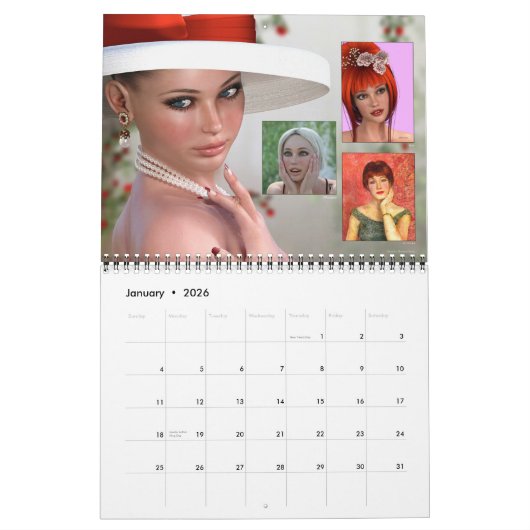 HiveWire 3D Kalender (Jan 2026)