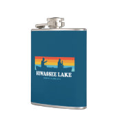 Hiwassee North Carolina Canoe Flachmann (Links)