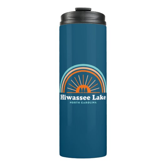 Hiwassee North Carolina Rainbow Thermosbecher (Vorderseite)