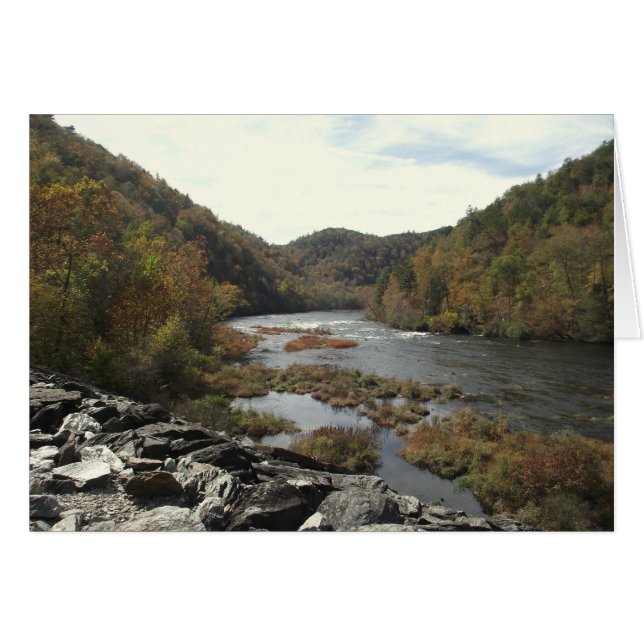 Hiwassee River bei Appalachia Powerhouse (Vorderseite (Horizontal))