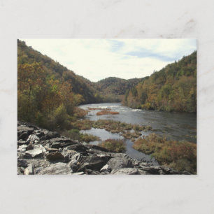 Hiwassee River bei Appalachia Powerhouse Postkarte