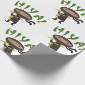 Hiya Ninja Geschenkpapier (Ecke)