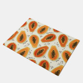 Hiya Papaya Pattern Fußmatte (Schrägansicht)