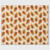 Hiya Papaya Pattern Geschenkpapier (Flach)