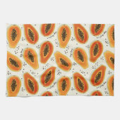 Hiya Papaya Pattern Geschirrtuch (Horizontal)