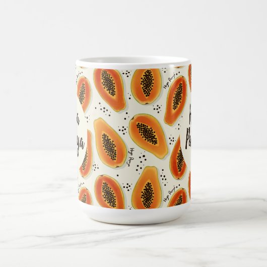 Hiya Papaya Pattern Kaffeetasse (Mittel)