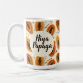 Hiya Papaya Pattern Kaffeetasse (Links)