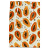 Hiya Papaya Pattern Mittlere Geschenktüte (Rückseite)