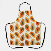 Hiya Papaya Pattern Schürze (Vorderseite)