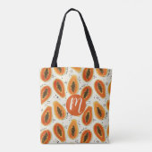 Hiya Papaya Pattern Tasche (Rückseite)