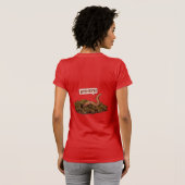 "Hiya!" Von unten T-Shirt (Schwarz voll)