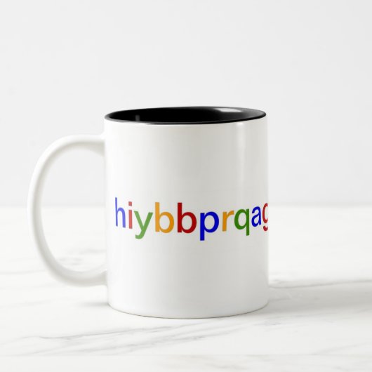 hiybbprqag zweifarbige tasse (Links)
