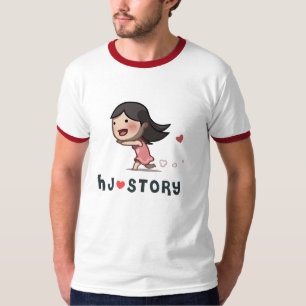 HJ-Geschichte laufendes Mädchen-T-Shirt T-Shirt