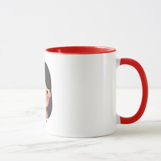 HJ-Geschichte Mädchen-Tasse Tasse (Rechts)