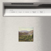Hjelle in Valders, Tile Fjord, 1835 Magnet (In Situ (Geschirrspüler))