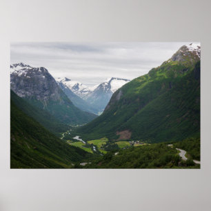 Hjelle-Tal in Norwegen Poster
