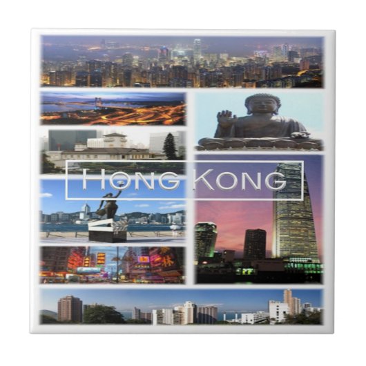 HK012 HONGKONG, Asien, Fliese (Vorderseite)