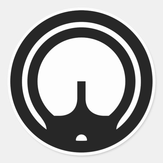 HK 94/MP5 Sehenswürdigkeiten Runder Aufkleber (Vorderseite)