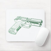 HK USP 45 MOUSEPAD (Mit Mouse)