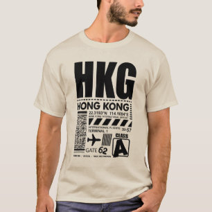 HKG Internationaler Flughafen Hongkong T-Shirt