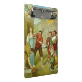 Hl. Agatha (M 003) Mini Klemmbrett (Schrägansicht)