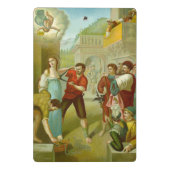 Hl. Agatha (M 003) Mini Klemmbrett (Rückseite)