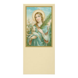 Hl. Agnes von Rom (MH 01) Werbekarte