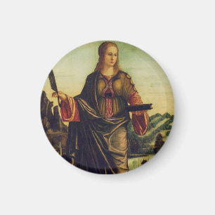Hl. Anastasia von Rom Premium Kunst Magnet