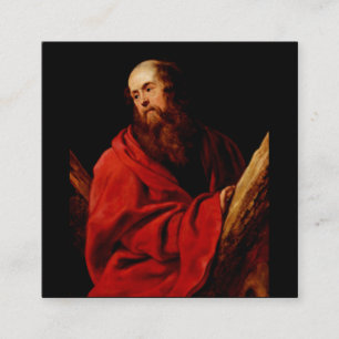 Hl. Andreas von Peter Paul Rubens Quadratische Visitenkarte